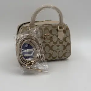 Coach Mini Rowan Crossbody Bag in Signature Chambray - image 470