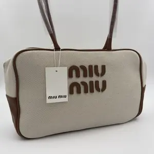 Beau canvas and leather bag - image 95