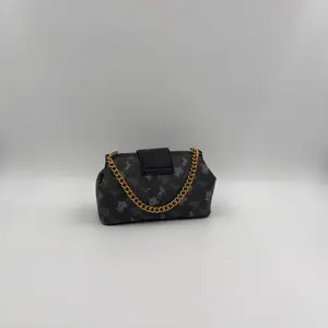 Coach Double Frame Bag 19 in Signature Canvas with Horse and Carriage Print. - image 403