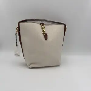 Saint Laurent Le 37 Canvas Bucket Bag - image 160