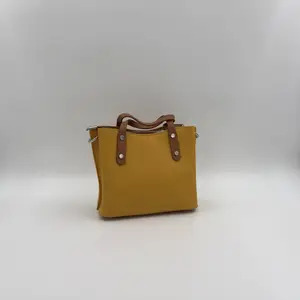PRADA SAFFIANO MONOCHROME BAG YELLOW LEATHER - image 70