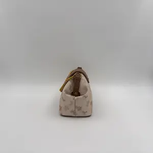 Coach Double Frame Bag 19 in Signature Canvas with Horse and Carriage Print. - image 396