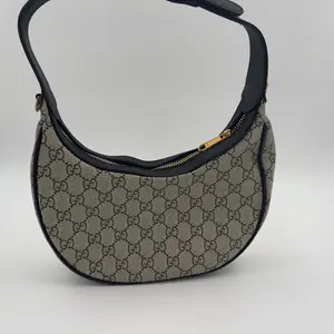 Gucci GG Supreme Half-Moon Mini Bag - image 219