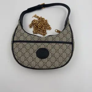 Gucci GG Supreme Half-Moon Mini Bag - image 220