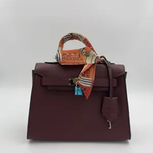 Hermès Kelly Sellier 25 Rouge Sellier Epsom Palladium Hardware - image 197