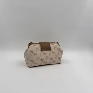 Coach Double Frame Bag 19 in Signature Canvas with Horse and Carriage Print. - image 397