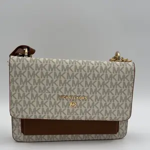 Michael Kors Claire Large Signature Logo Shoulder Bag - image 192