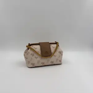 Coach Double Frame Bag 19 in Signature Canvas with Horse and Carriage Print. - image 398