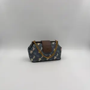 Coach Double Frame Bag 19 in Signature Canvas with Horse and Carriage Print. - image 392