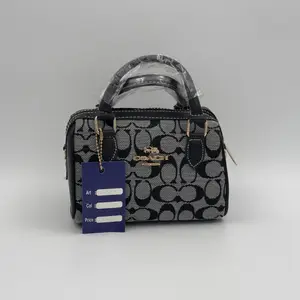 Coach Mini Rowan Crossbody Bag in Signature Chambray - image 483