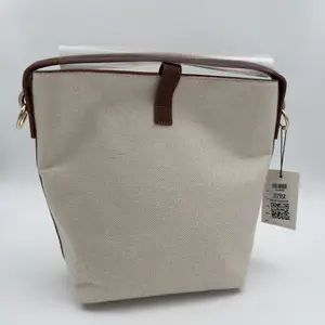 Saint Laurent Le 37 Canvas Bucket Bag - image 163