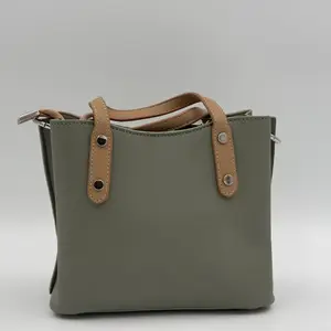 PRADA SAFFIANO MONOCHROME BAG GREEN LEATHER - image 67