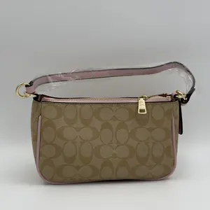 Coach Top Handle Pouch in Signature Canvas - image 507
