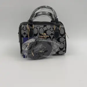 Coach Mini Rowan Crossbody Bag in Signature Chambray - image 484