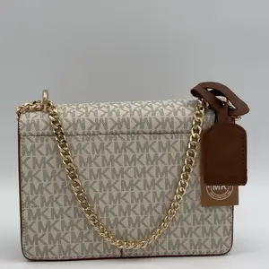 Michael Kors Claire Large Signature Logo Shoulder Bag - image 193