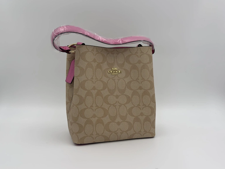 Coach Small Town Bucket Bag in Signature Canvas