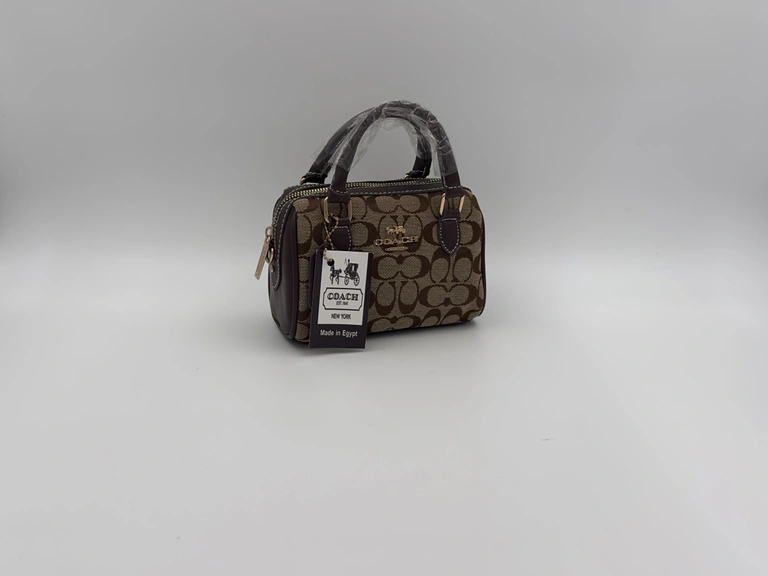 Coach Mini Rowan Crossbody Bag in Signature Chambray