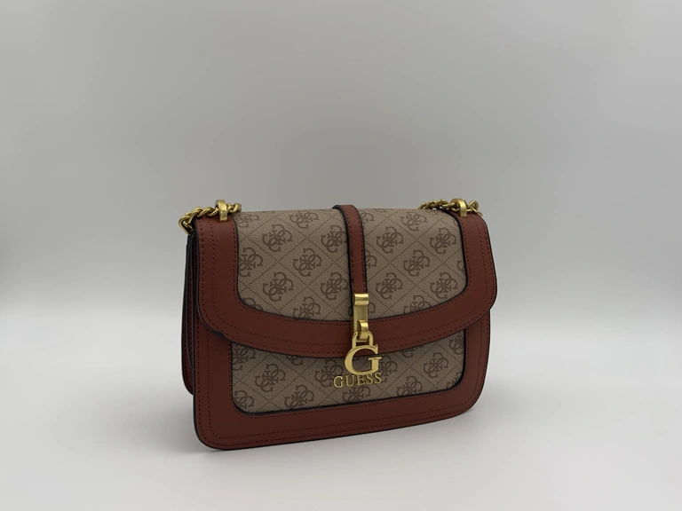 GUESS Zamira Convertible Crossbody Flap Handbag