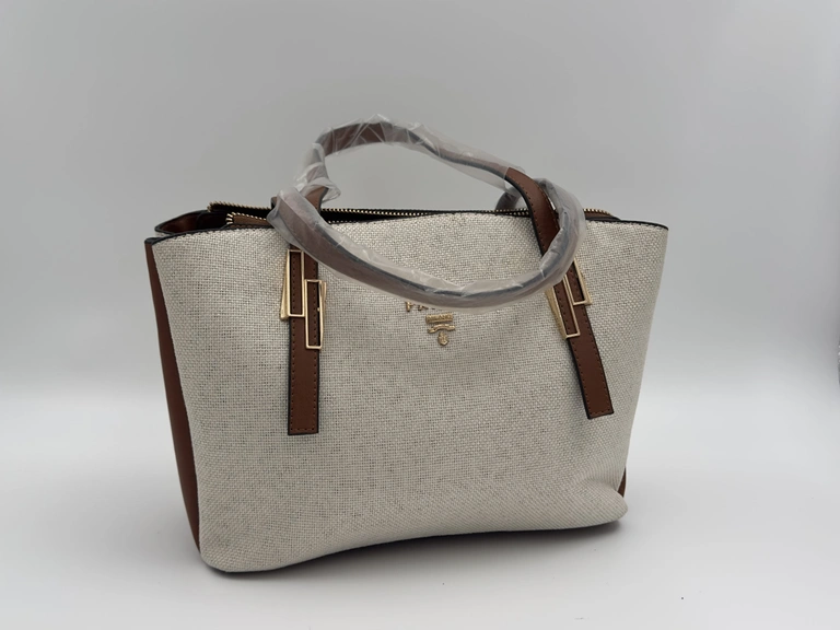 Charles & Keith Shania Canvas Tote Bag