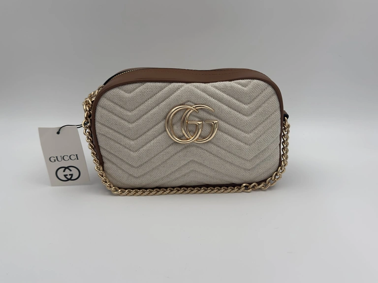 Gucci GG Marmont Small Matelassé Camera Bag