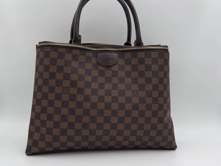 Louis Vuitton Brompton Handbag Damier Brown